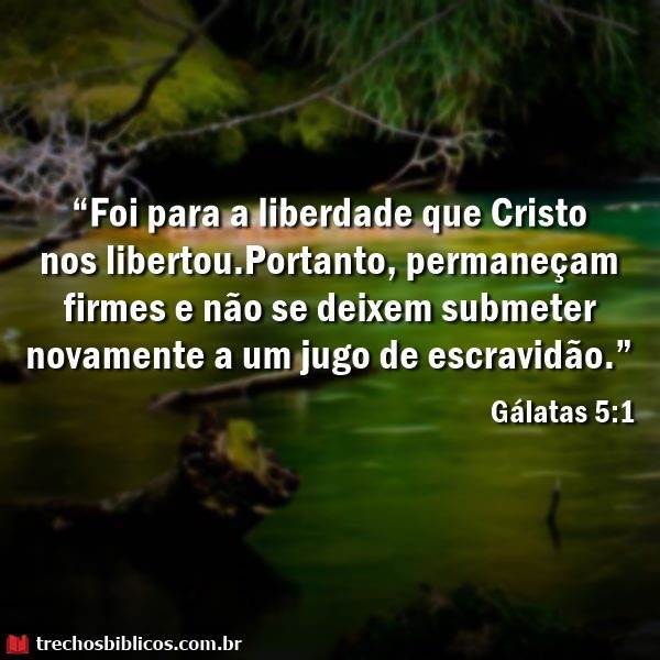 Gálatas 5:1 8