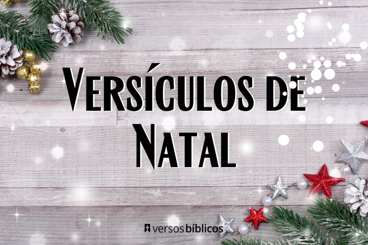 Versículos de Natal para Refletir e celebrar - Versículos Bíblicos -  Versículos do dia