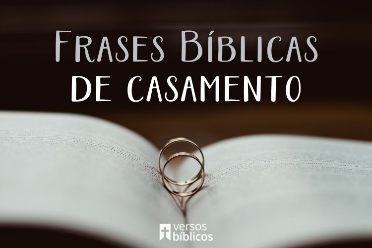 Frases bíblicas de Casamento