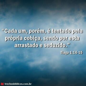 Tiago 1:14-15